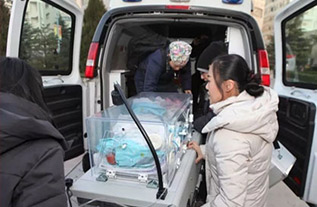 谢通门县妇婴监护型护送